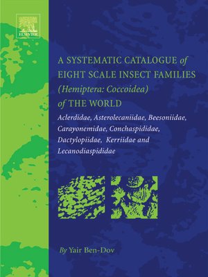 cover image of A Systematic Catalogue of Eight Scale Insect Families (Hemiptera
